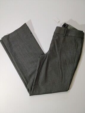 NWT Talbots Newport Pants Womens Size 4 Tan Argyle Academia Office Career Wear